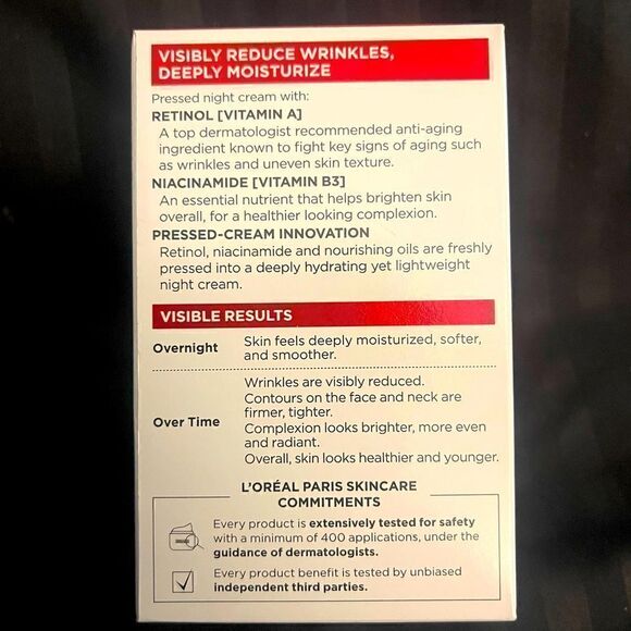 L’ORÉAL Revitalift Pressed Night Cream - Picture 2 of 6